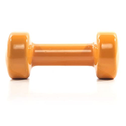 Power Systems Deluxe Vinyl Coated Dumbbells – Color-Coded, Non-Slip Grip Hand Weights, Multiple Weight Options, Sold in Pairs - style: 2lbs