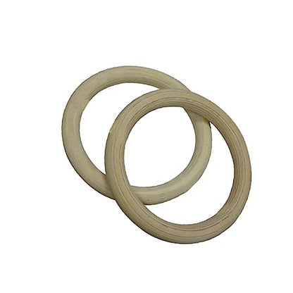 balacoo Gym Rings Birch Fitness Workout Rings Gymnastics Bar for Full Body Strength and Training