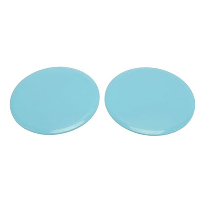 Jiawu Core Sliders, Dual Sided ABS Foam 2 Pack Exercise Sliders, Pilates with Non Slip Surface for Carpet Hardwood Floors Home Gym Workout Equipment