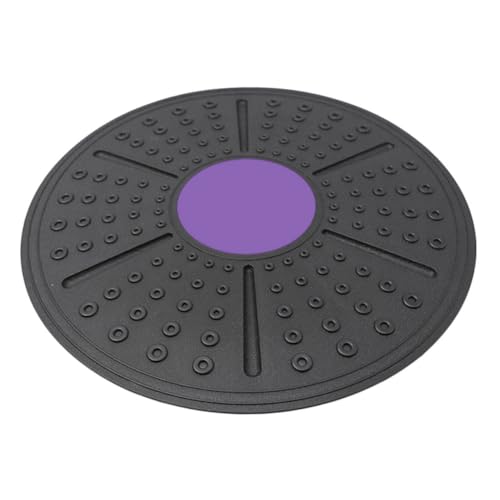 WOONEKY Household Equilibrium Balance Board for Non Slip PP Fitness Pedal for Stability Posture Improvement and Coordination Exercise Purple
