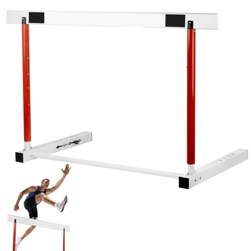 Adjustable Hurdle Training Hurdle Track and Field Equipment Professional Track and Field Hurdles with Counterweight for Personal Training Track and Field Competition