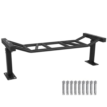 47 Inch Ceiling Mount Pull Up Bar Fitness Trainer Adjustable Height Heavy Duty Multi-Grip Chin Up Bar Home Gym Equipment