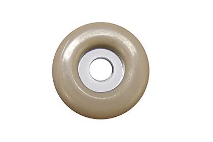Shepherd SlideGlide 7/8" Round Adhesive Furniture Sliders for Carpet, Heavy-Duty Protective Furniture Moving Pads with Self-Adhesive or Screw-On Application, Set of 8, Beige - size: 0.875 inch