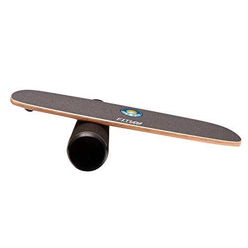 Balance Board Trainer Wooden Training Equipment for Fitness Workout, Hockey‎, Skateboarding, Surfing and Snowboarding