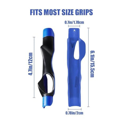 Golf Grip Posture Corrector - Adjustable Golf Club Handle Trainer | Fix Hand Placement & Improve Swing Grip for Beginners & Golfers