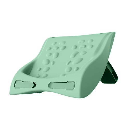 ANGGREK Stretch Board, Foldable PE ABS Muscle Tension Massage Relaxation Standing Plate Fitness Pedal, with Non Slip TPR Rubber Handle, for Foot Arm Back Waist Exercise