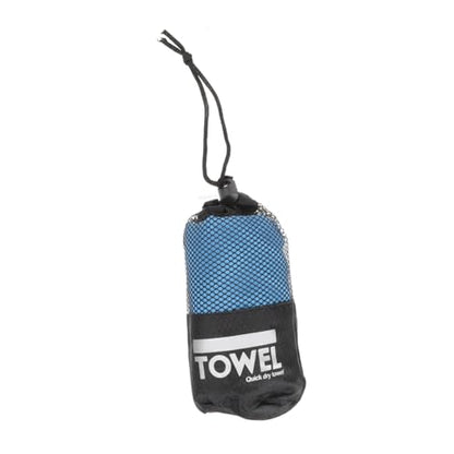 Superfine Fiber Quick-Drying Sports Towel 40x80cm Breathable Mesh Bag, Sweat-Absorbing Travel Towel for Outdoor Camping and Fitness