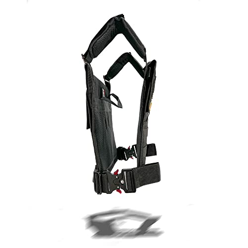 HD Vest Metal Buckles | Adjustable Weighted Vest | Heavy Duty Vest with Metal Buckles for Cross-training Calisthenics training - color: Black