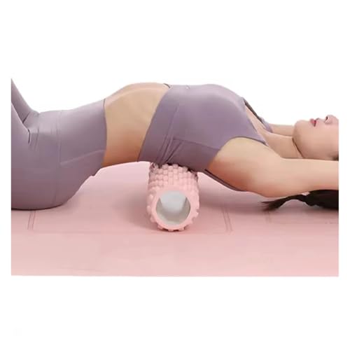 High Density Foam Roller for Muscle Massage - Pain Relief for Back, Legs, and Arms(Pink)