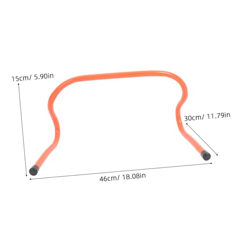 4pcs Agility Hurdles Plastic Training Barriers for Speed and for Soccer Football and Track Practice for Boys and Girls and Athletes