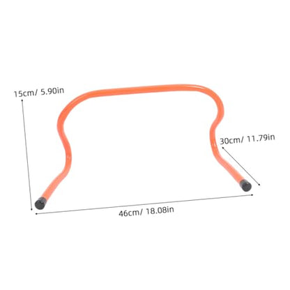 4pcs Agility Hurdles Plastic Training Barriers for Speed and for Soccer Football and Track Practice for Boys and Girls and Athletes