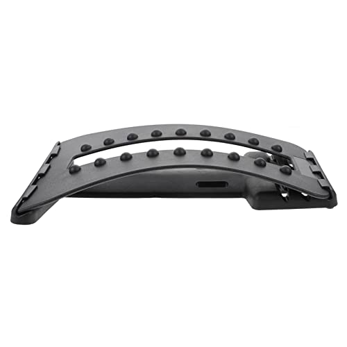 PartyKindom Back Arch Stretcher Spine Relief Device for Lower Back Neck Posture Correction Gentle Stretching Massage Tool for Home Use