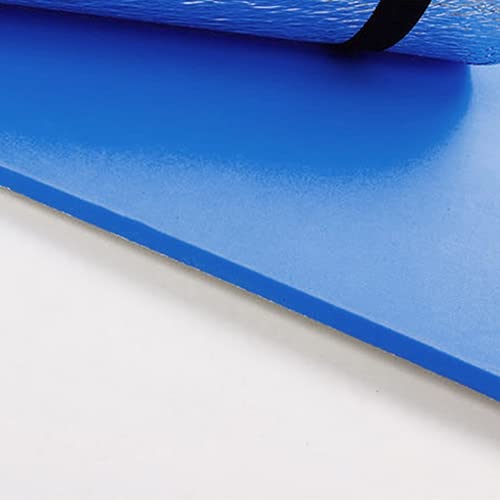 Worparsen Lightweight Aluminium Foil Foam Yoga Mat, Anti-Tear Fitness Workout Mat Outdoor Picnic Pad for Pilates, Floor Exercises Random