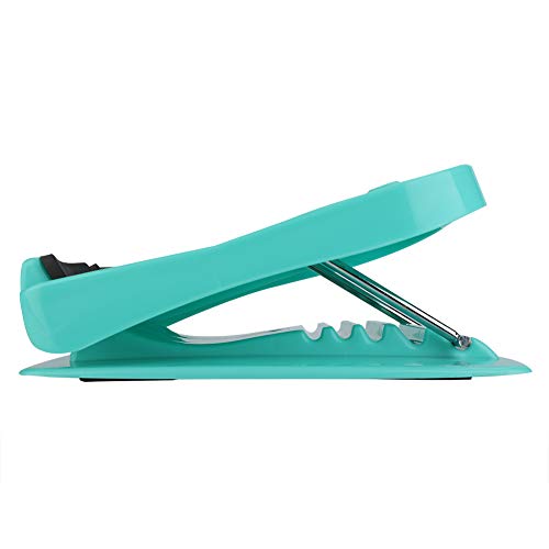 Household Folding Foot Calf Stretcher Massage Leg Fitness Slant Pedal Board Adjustable Incline Slant Board for Effective Calf Ankle and Foot Stretch Ideal for Post (Blue Green)