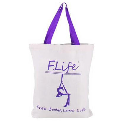 F.Life Aerial Yoga Hammock kit- Yoga Swing Multicolor 5 yards-Flying Yoga Include Daisy Chain,Carabiner and Pose Guide - color: Watercolor Stripes
