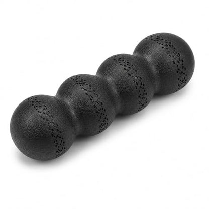 Double Peanut Massage Roller for Deep Tissue Relief, Spinal Alignment Gap, Micro-Perforation Texture, Back, Neck & Leg Recovery