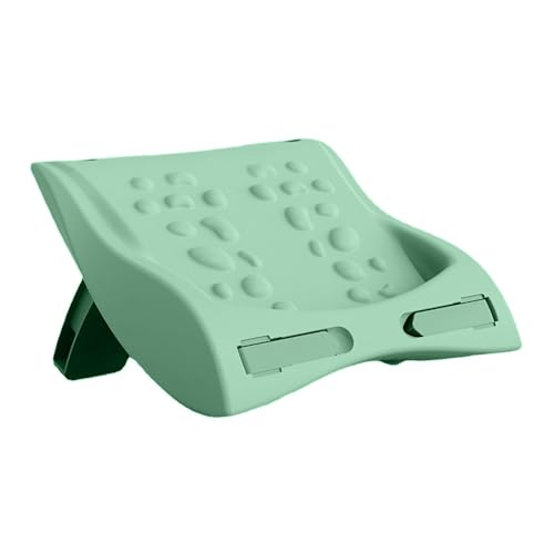 ANGGREK Stretch Board, Foldable PE ABS Muscle Tension Massage Relaxation Standing Plate Fitness Pedal, with Non Slip TPR Rubber Handle, for Foot Arm Back Waist Exercise