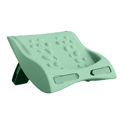ANGGREK Stretch Board, Foldable PE ABS Muscle Tension Massage Relaxation Standing Plate Fitness Pedal, with Non Slip TPR Rubber Handle, for Foot Arm Back Waist Exercise