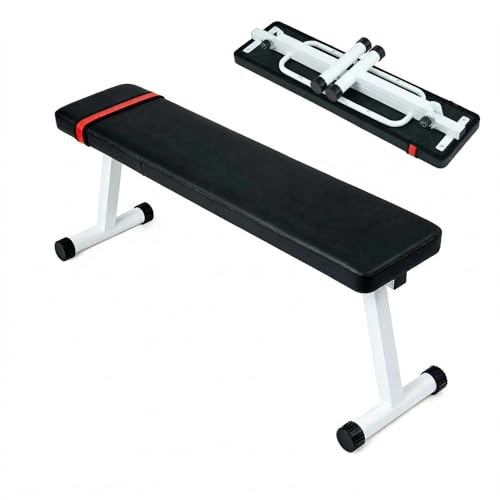 Adjustable Weight Bench, Foldable Flat Incline Decline Workout Bench & All-in-One Home Gym Training Station, Multi-Style & Weight Capacity Optional for Full Body Strength Training
