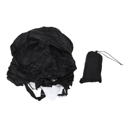 Keenso Running Parachute, 15-30lbs Wind Drag Resistance Oxford Cloth Speed Training Chute for Soccer Football Basketball Track Field, with Adjustable Waist Belt 20-42 Inches