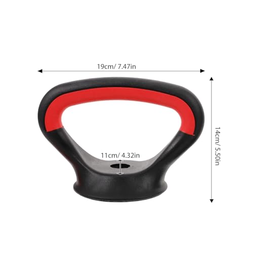 Adjustable Kettlebell Handle for Weight Plates, Portable Dumbbell Converter for Strength Training Kettlebells, Heavy Duty Kettle Grip for Home Gym Workout