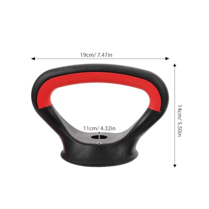 LIOOBO Kettlebell Handle for Dumbbells: Adjustable Kettlebell Grip Attachment for Strength Training, Portable Dumbbell Converter Adapter for Home Gym Workout Fit Adjustable Weights