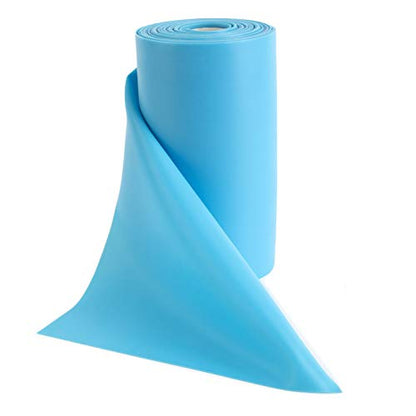 Resistance Band for Working Out | Super Exercise Bands 8,16,24 Yard Bulk Rolls |10 Strengths in Light Medium and Heavy Resistance Bands | Latex Free Workout Bands Including App and e-Book - size: 16 Yards, style: Medium +