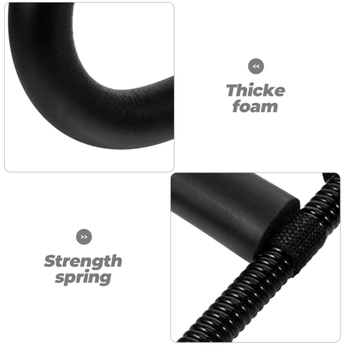 Wrist Strengthener Forearm Exerciser Grip Trainer Indoor Fitness Device for Arm Workout Hand Strengthener with Metal Abs Sponge 10.23X5.51X1.18In