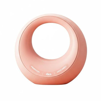 Soft Kettlebell Non-Slip Grip 4kg Kettlebell Ergonomic Handle Donut Weight for Women, Beginners, Home Gym, Workout