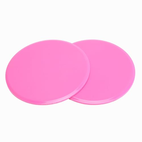 Generic 2pcs Core Sliders for Working Out Compact Dual Sided Fitness Discs for Home Exercise 7in