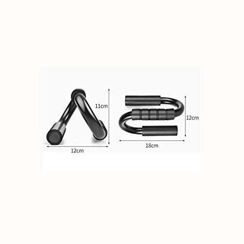 S Shape Push-up Stand Aluminium Alloy Home Fitness Chest Training Equipment