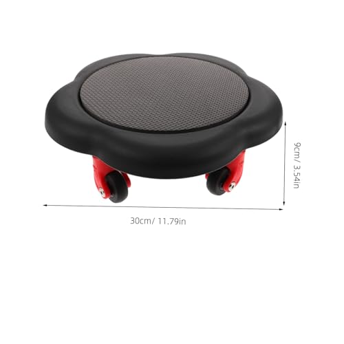 Abaodam Dual-sided Ab Wheel Roller Core Sliders Flower Discs Abdominal Exercise Equipment for Home Workout