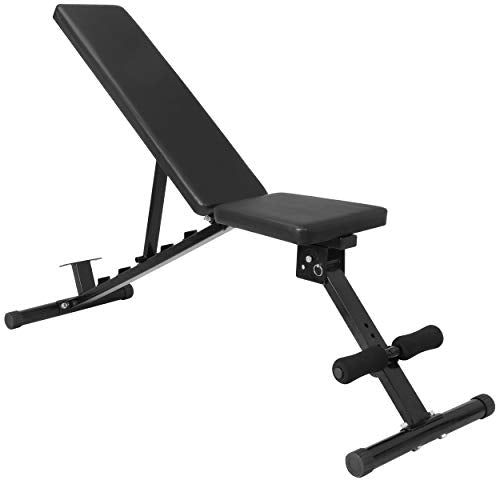 ZENY Adjustable Weight Bench, Workout Bench for Full Body, Foldable Strength Training Bench 6 Backrest Positions Exercise Bench for Home Gym, Max Weight 700 LB