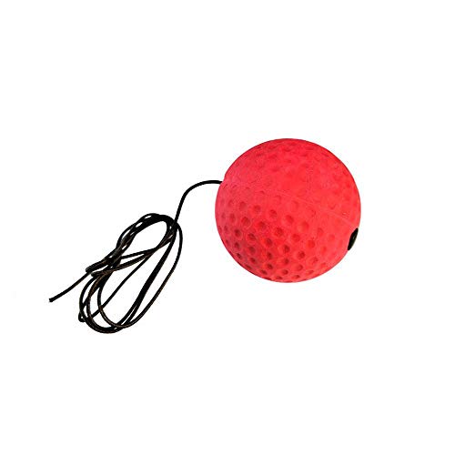 Boxing Reflex Ball with Headband, Softer Than Tennis Ball, Perfect for Reaction, Agility, Punching Speed, Fight Skill and Hand Eye Coordination Training