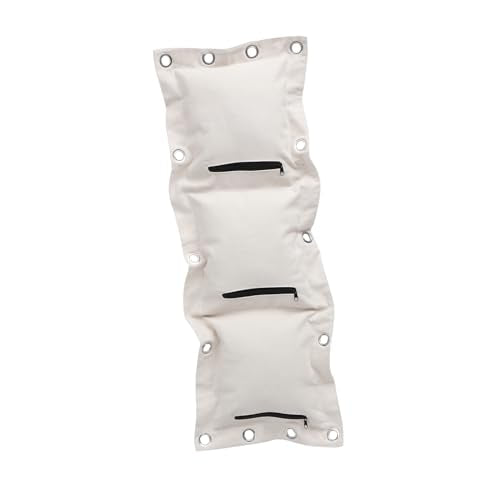 HEMOTON Wing Style Wall Mounted Training Sandbag Triplet Set, Thickened Empty Boxing Exercise Tool for Home Workout, Hanging Fitness Punching Bag Pad for Martial Arts Practice
