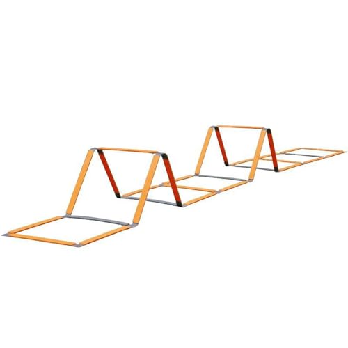 Ladder Workout Foldable, Vertical Jump Trainer, Agility Training Equipment, Flexibility, Co-Ordination, Balance, All Purpose Practice Equipment