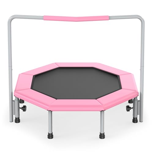 36 Inch Kids Trampoline for Toddlers Ages 1-3,Mini Indoor/Outdoor Trampoline with Gap-Free Spring Design - Safe Bounce Jumping Toy