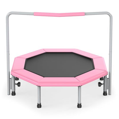 36 Inch Kids Trampoline for Toddlers Ages 1-3,Mini Indoor/Outdoor Trampoline with Gap-Free Spring Design - Safe Bounce Jumping Toy