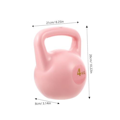 Happyyami 4kg Soft Kettlebells Yoga Hand Weights Portable Fitness Training Water Fillable Weight for
