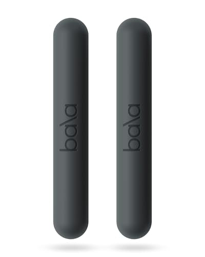 Bala Bars Dumbbell Set for Women & Men - Set of 2 Bars Designed for Walking, Strength Training, HIIT, Boxing & Aerobics - Hand Weights for Working Out at Home