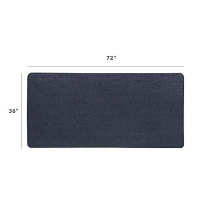 MOTIONTEX Fitness Equipment Mat - size: 72"L x 36"W x 0.1"Th