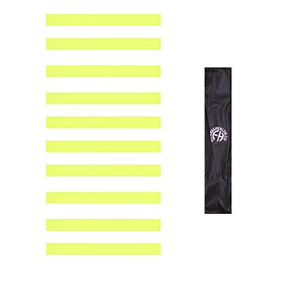 Fitness Health Speed Agility Flat Strip Marker 50 Cm (Set of 10) Fl. Yellow