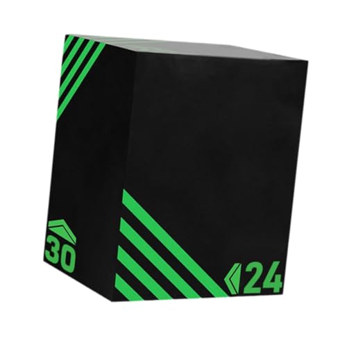 Plyometric Soft Surface with Non Slip Portable Agility Step up Box for Balance and - color: Style A