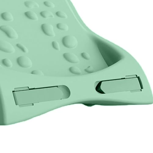 ANGGREK Stretch Board, Foldable PE ABS Muscle Tension Massage Relaxation Standing Plate Fitness Pedal, with Non Slip TPR Rubber Handle, for Foot Arm Back Waist Exercise
