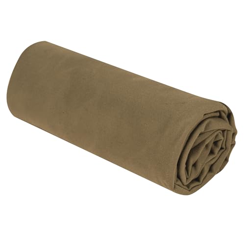 Rothco Microfiber Towel - Fast Drying, Lightweight and Durable - Ready for Any Outdoor Activity - color: Coyote Brown, size: 15" x 24"
