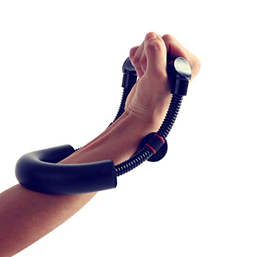 Sportneer Forearm Strengthener Wrist Exerciser with Adjustable Tension - style: Tension: 7kg/15.5 lbs - Length: 10.1"
