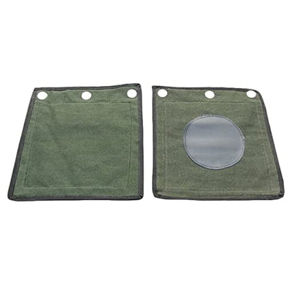 Wing Chun Kung Fu Wall Bag Canvas Leather Kick Boxing Striking Punch Bag Martial Arts Boxing Training Equipment - color: Green