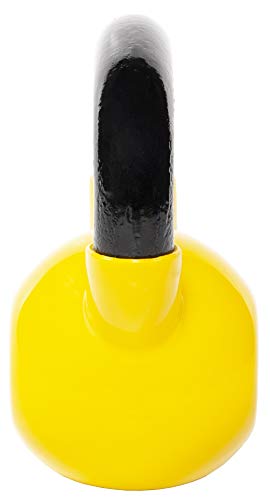 BalanceFrom 5-50 LB Kettlebells Cast Iron Strength Training Kettlebells for Home Gym Exercises, Single or Set - size: 10.0 Pounds