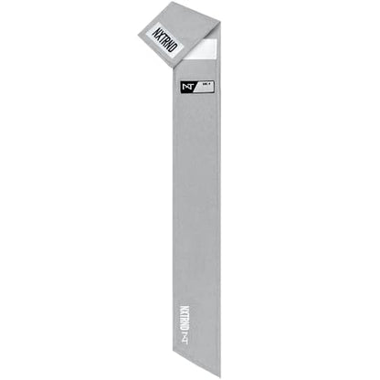 Nxtrnd Streamer Football Towel, Thin Sports Towel, Dries Hands & Football Accessories (Light Grey) - color: Light Grey