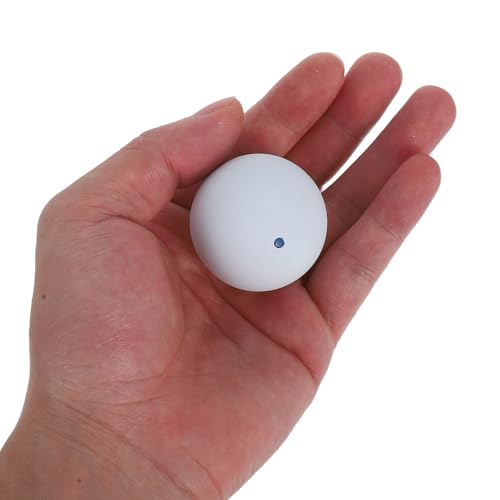 VICASKY 2pcs Single Dot Rubber Elastic Squash Training Balls for Beginners, Hand-Eye Coordination Reaction Trainer, High Bounce Practice Equipment for Squash Sports